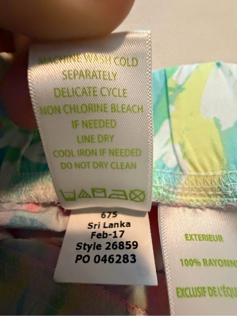 Lilly Pulitzer Bal Harbour Palazzo Pants Sparkling Sands Print Sz XS Resortwear - Picture 12 of 12